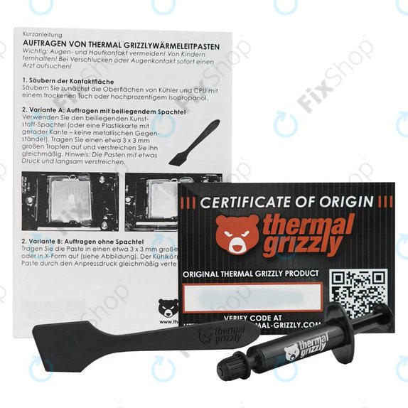 Thermal Paste 1g, Thermal Grizzly Aeronaut