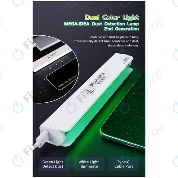 QianLi iSee Mini - Compact Dust Detection Lamp