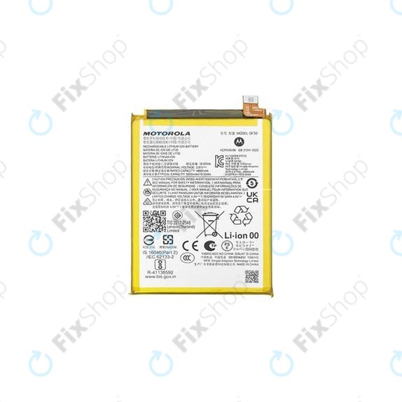 Motorola Moto G04, G24, G34 - Battery QF50 5000mAh - SB18E20083 Genuine Service Pack