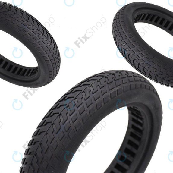 Xiaomi Mi Electric Scooter 1S, 2 M365, Essential, Pro, Pro 2 - Durable Solid Tubeless Tire (Black)