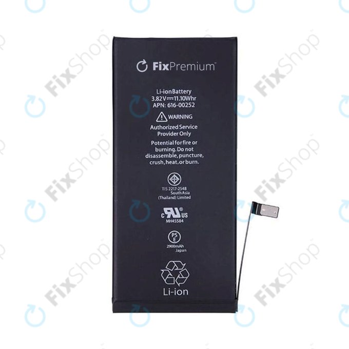 Battery for iPhone 7 Plus, 2900mAh, FixPremium