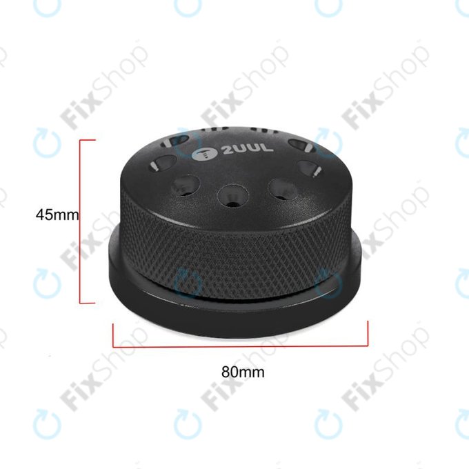 2UUL - 9-Piece Rotary Screwdriver Holder (Black)