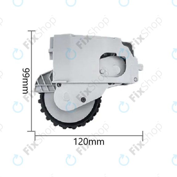 Xiaomi Dreame F9, Mi Robot Vacuum Mop (Mijia 1C), 2 Pro+ (Mijia 1T) - Wheel with Motor (Right) (White)