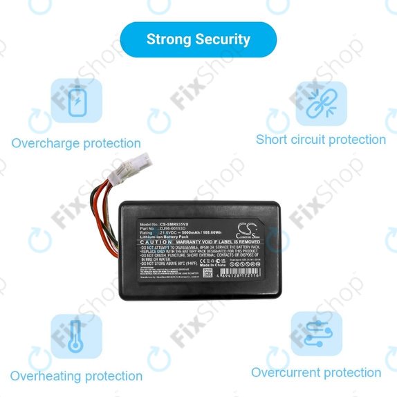 Samsung PowerBot R9350, R9250 - Battery DJ96-00193D Li-Ion 21.6V 5000mAh HQ