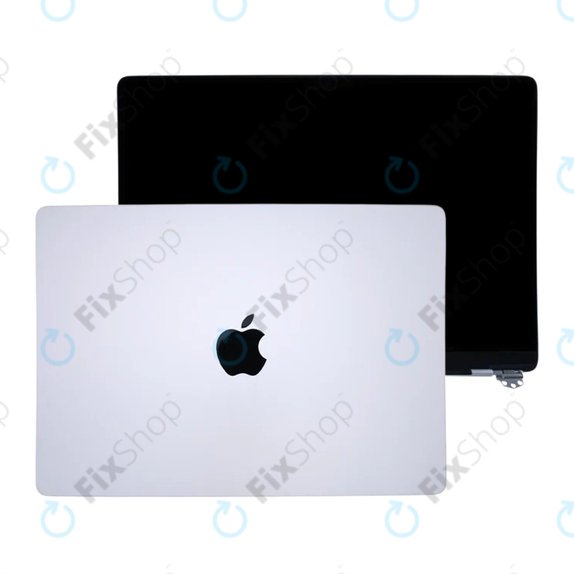 LCD display for MacBook Pro 14", A3112, A3185 (2024), with front glass and cover, Silver, 661-41792, Genuine Apple