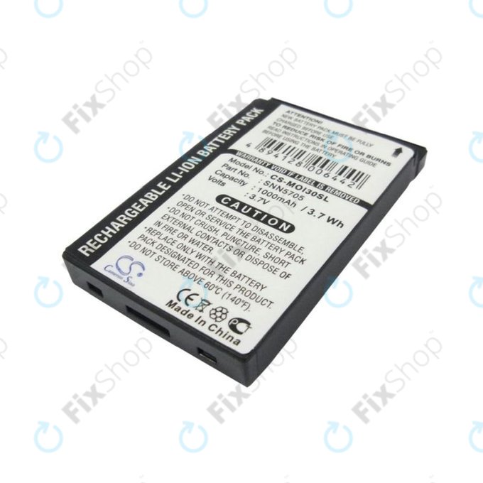 Battery for Motorola i930, i920, i95, 1000mAh, Li-Ion, 3.7V, SNN5705, HQ