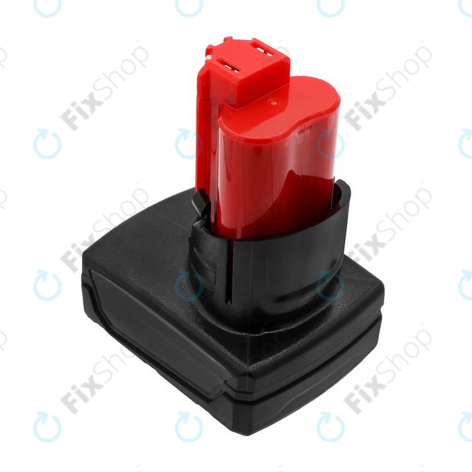 Battery for Milwaukee M12 Redlithium XC 4.0, 6000mAh, Li-Ion, 12V, M12 B3 XC, M12 B4 XC, HQ