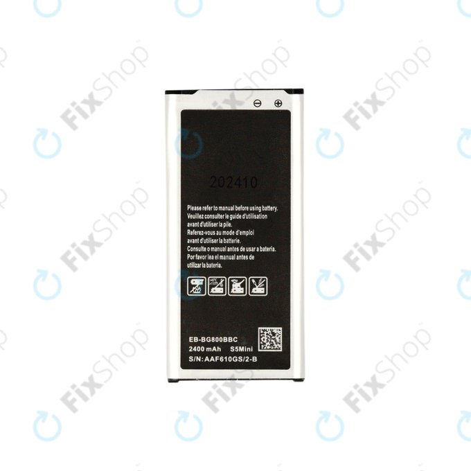 Samsung Galaxy S5 Mini G800F - Battery EB-BG800BBC 2400mAh
