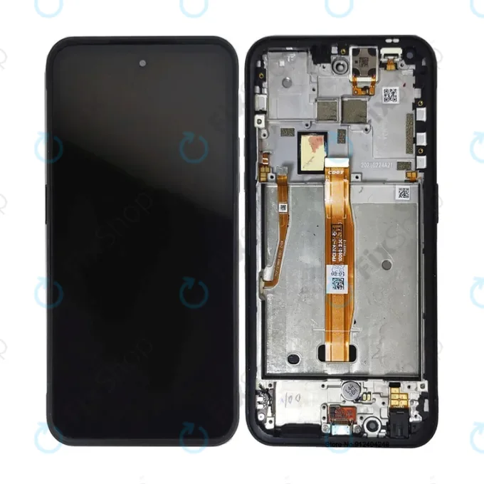 Nokia XR20 TA-1368 TA-1362 - LCD Display + Touch Screen + Frame (Granite Gray) TFT