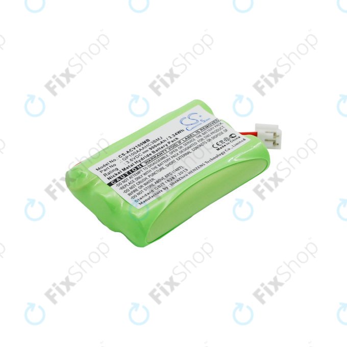 Battery for Audioline Baby Care V100, 900mAh, Ni-MH, 3.6V, GP100AAAHC3BMJ, HQ