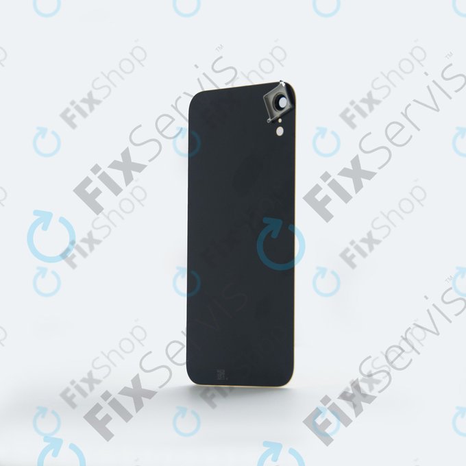 Apple iPhone XR - Rear Housing Glass + Camera Lens (Black)