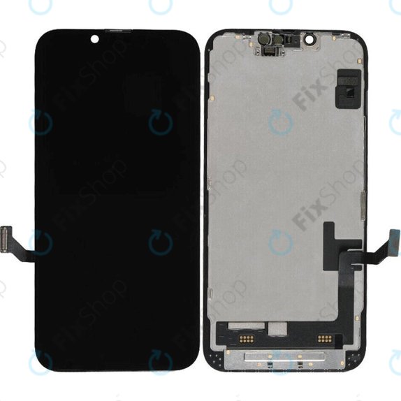 Display Soft OLED for iPhone 14, Touch Screen with Frame, DIAGNOSTIC