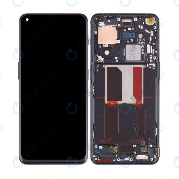 OnePlus 10 Pro NE2210 NE221 - LCD Display + Touch Screen + Frame (Volcanic Black) OLED