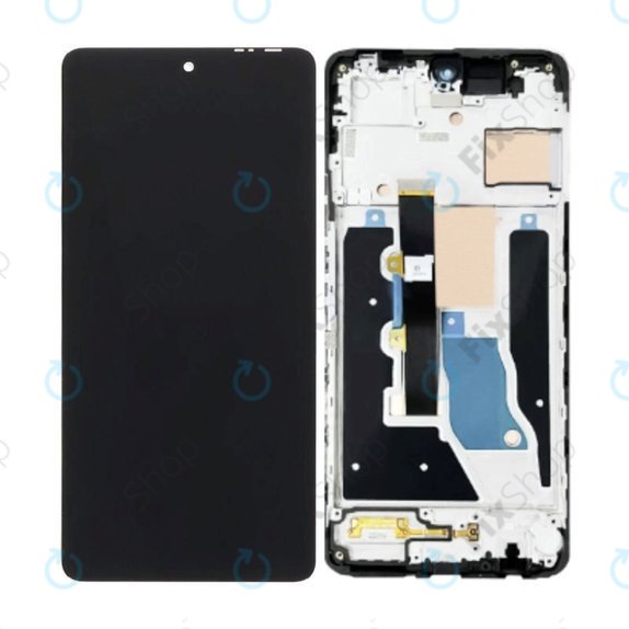 Infinix Note 30 Pro - LCD Display + Touch Screen + Frame (Magic Black) OLED