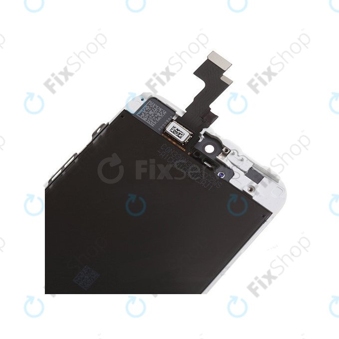 Display for iPhone 5S, SE, White, Touch Screen with Frame