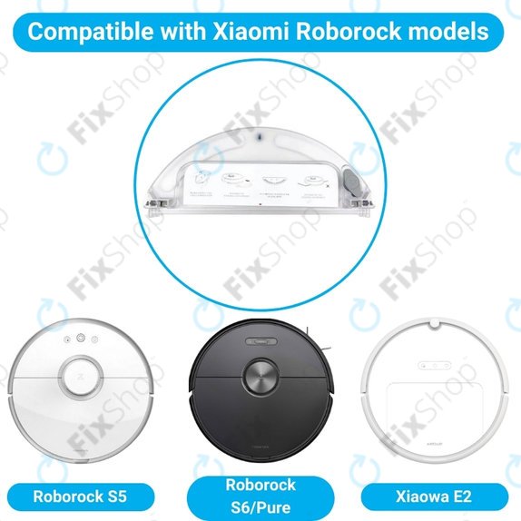 Xiaomi Roborock S5, S6, S6 Pure, Mijia 1S, Xiaowa E2 - Water Tank