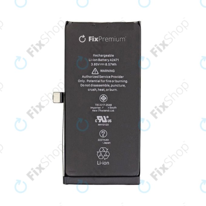 Battery for iPhone 12 Mini, 2227mAh, DIAGNOSTIC | FixShop