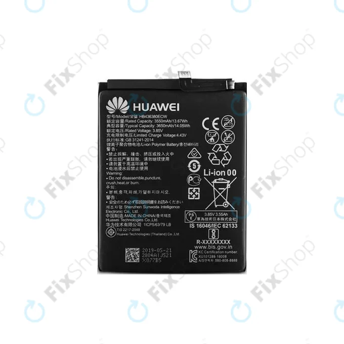 Huawei P30 - Battery HB436380ECW 3650mAh - 24022804 Genuine Service Pack