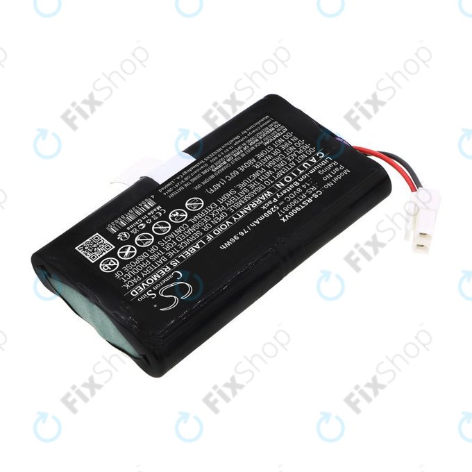 Battery for Rowenta Smart Force RR8021WH, 5200mAh, Li-Ion, 14.8V, RS-RT900817, HQ