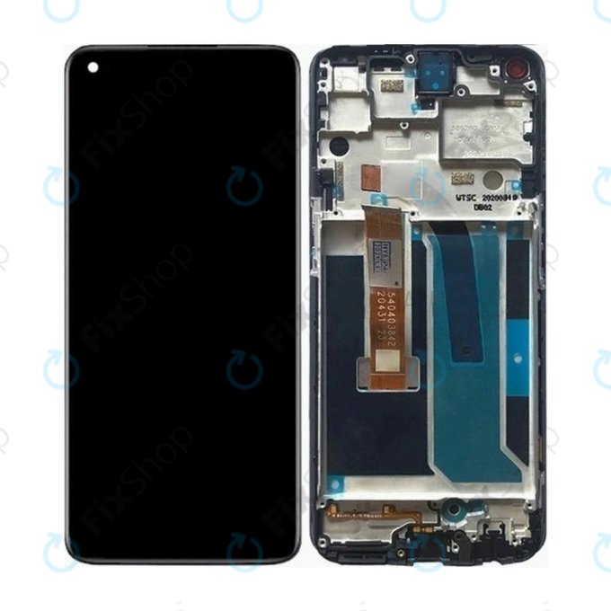 OnePlus Nord N10 5G - LCD Display + Touch Screen + Frame (Midnight Ice) TFT