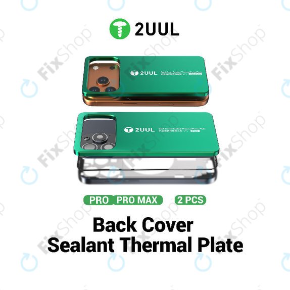 Thermal Press Plate, Back Cover, 2UUL DA68, 2pcs/Pack