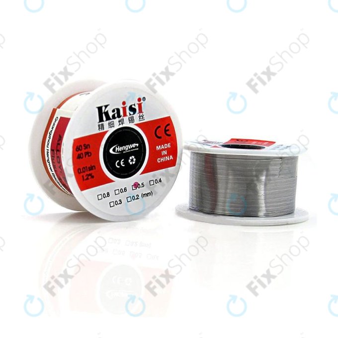 Kaisi - Solder Wire for Precise Welding Works Sn/Pb - 0.3mm (50g)
