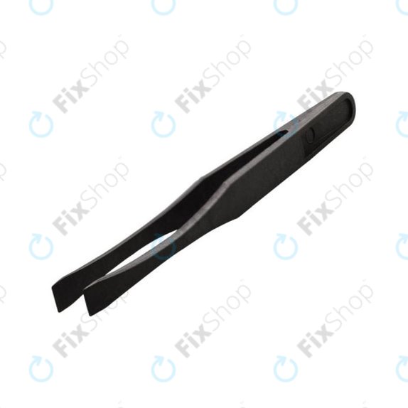 Plastic Antistatic Tweezer with Curved Tip
