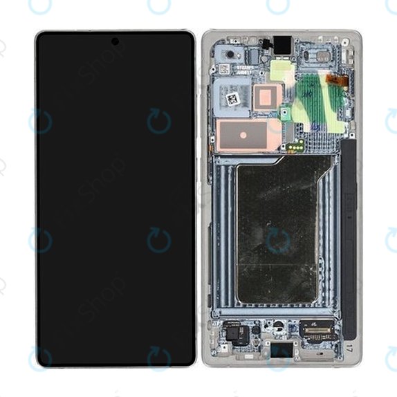 Samsung Galaxy S25 Ultra - LCD Display + Touch Screen + Frame (Titanium Silver) - GH82-36387A Genuine Service Pack