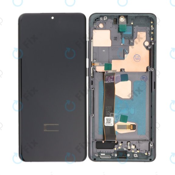 Samsung Galaxy S20 Ultra G988F - LCD Display + Touch Screen + Frame (Cosmic Black) OLED