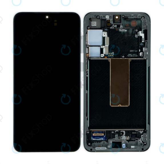 Samsung Galaxy S23 Plus S916B - LCD Display + Touch Screen + Frame (Phantom Black) OLED