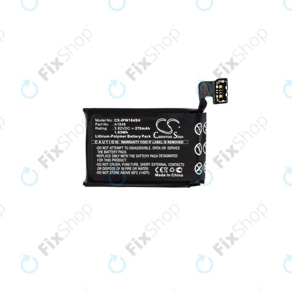 Apple Watch 3 38mm - Battery A1848 (GPS + Cellular Version) 270mAh HQ
