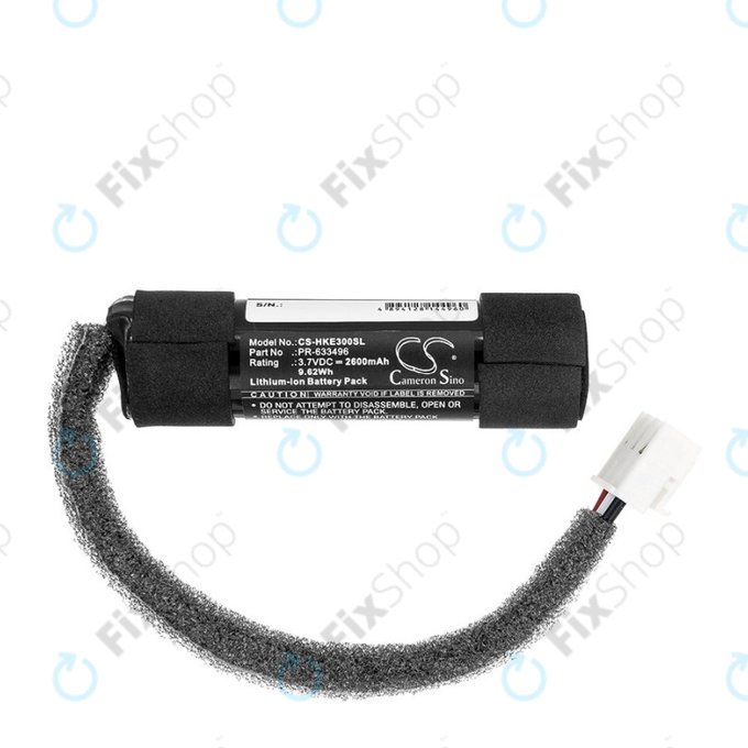 Battery for Harman/Kardon Onyx Studio 3, 2600mAh, Li-Ion, 3.7V, CP-HK02, HQ