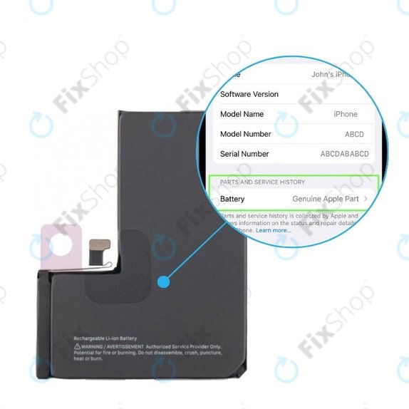 Battery for iPhone 14 Pro | 661-30382 | 3200mAh | Genuine Apple