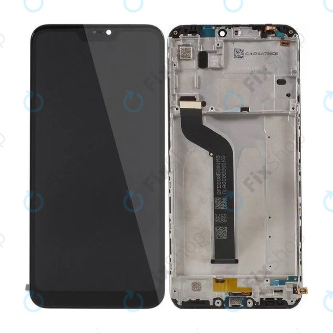 Xiaomi Mi A2 Lite (Redmi 6 Pro) - LCD Display + Touch Screen + Frame (Black) - 560610035033 Genuine Service Pack