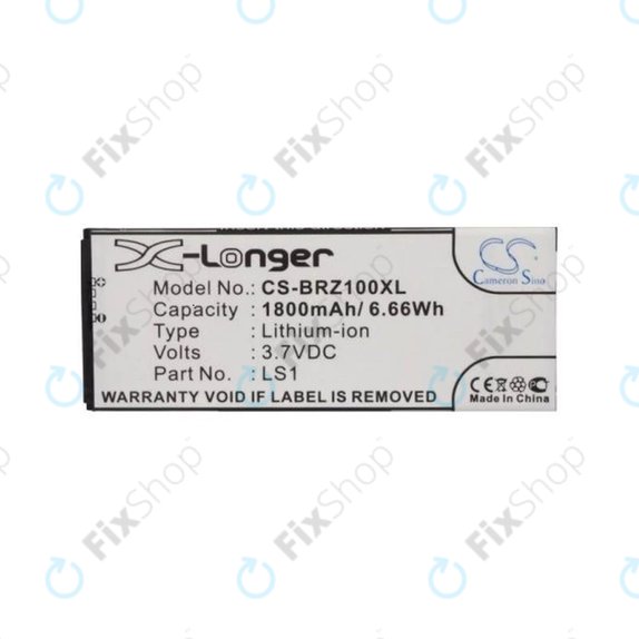 Blackberry Z10 - Battery BAT-47277-001 1800mAh HQ
