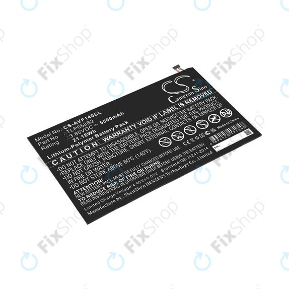 Battery for Vodafone Tab Prime 7, 5500mAh, Li-Pol, 3.85V, TLP058B2, HQ