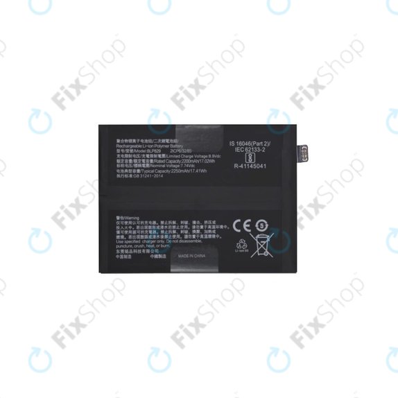 OnePlus 9 LE2110 LE2111 LE2115 - Battery BLP829 4500mAh