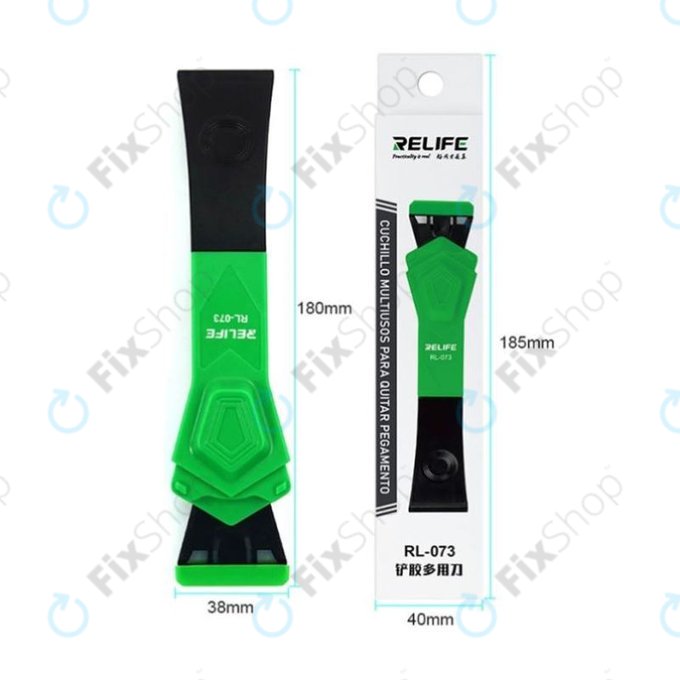 Relife RL-073 - Shovel Plastic Multi-Purpose Knife for Disassembly Removal of Glue