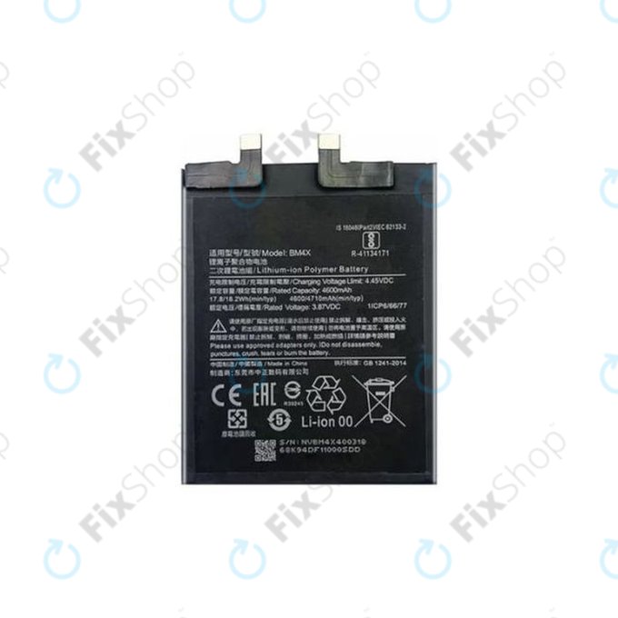 Xiaomi Mi 11 M2011K2G - Battery BM4X 4600mAh