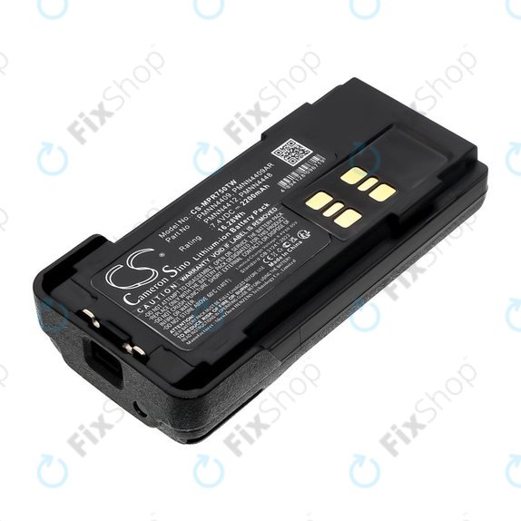 Battery for Motorola Dp2600e, Dp4000, P8608, Xpr3000, Xpr7350, 2200mAh, Li-Ion, 7.4V, PMNN4409, HQ