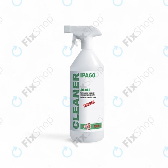 Isopropanol 60%, 1000 ml, Spray Bottle, Cleanser IPA