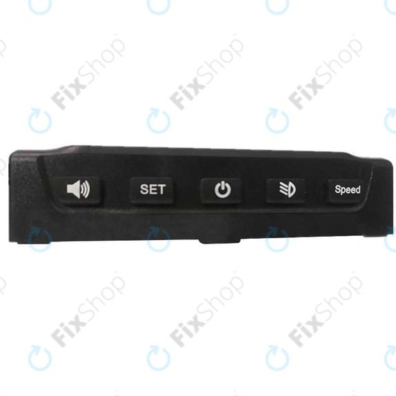 Kugoo S1, S1 Pro, S2, S3 - Dashboard Set (Plastic Display Cover, Accelerator Lever, Brakes, LED Light Cover)