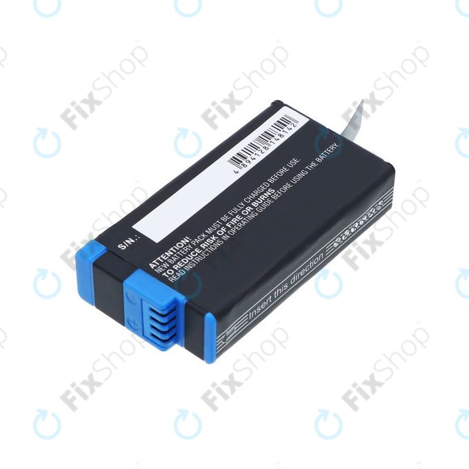 Battery for GoPro Max, Max 360, Acbat-001, 1400mAh, Li-Ion, 3.85V, SPCC1B, HQ