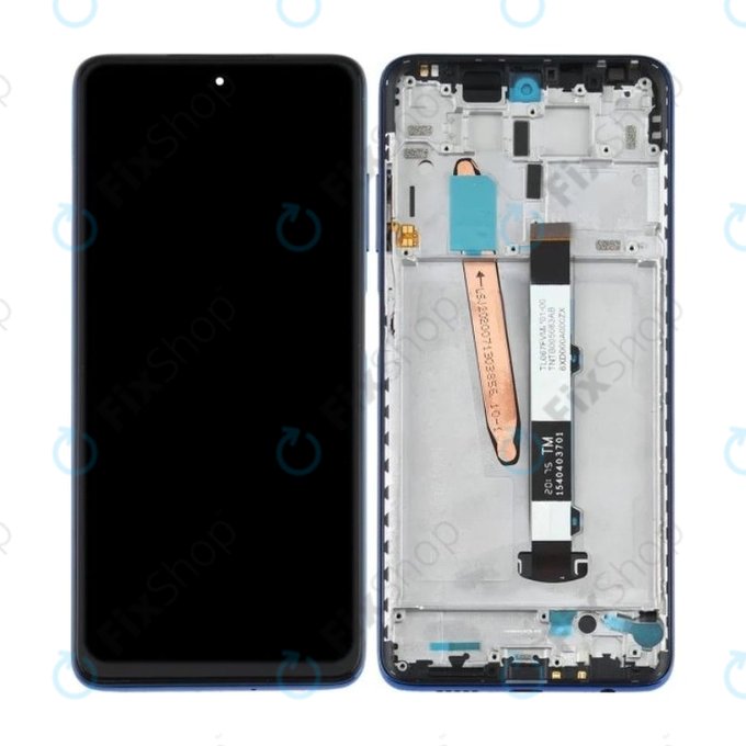 Xiaomi Poco X3 NFC - LCD Display + Touch Screen + Frame (Cobalt Blue) TFT