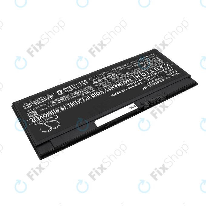 Battery for Fujitsu Lifebook E4411, E448, E458, 3450mAh, Li-Pol, 14.4V, FPB0338S, HQ
