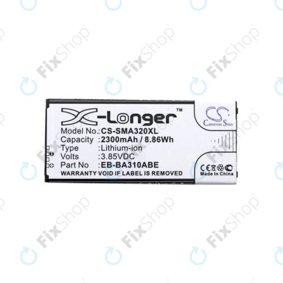 Samsung Galaxy A3 A310F (2016) - Battery EB-BA310ABE 2300mAh HQ