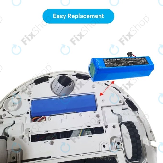 Replacement Proscenic NR18650 M26-4S2P Vacuum Battery (14.4V, 5.2Ah, Li - Foto 4