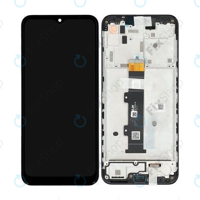 Motorola Moto G30 XT2129 - LCD Display + Touch Screen + Frame (Phantom Black) - 5D68C18187 Genuine Service Pack
