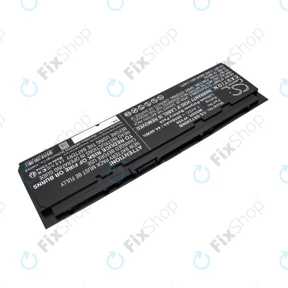 Battery for Dell Latitude E7240, 7250, 12, 6000mAh, Li-Pol, 7.4V, VFV59, HQ