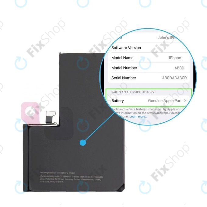 Battery for iPhone 16 Pro | 661-42720 | 3582mAh | Genuine Apple
